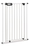 BOMI Kindertreppen Gitter 73-161 cm | Extra Hoch | Ohne Bohren | Schließt automatisch | Baby Gitter...