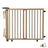 Geuther 2735+ schwenkbares Treppenschutzgitter Passung: 95 cm - 135 cm TÜV/GS zertifiziert...